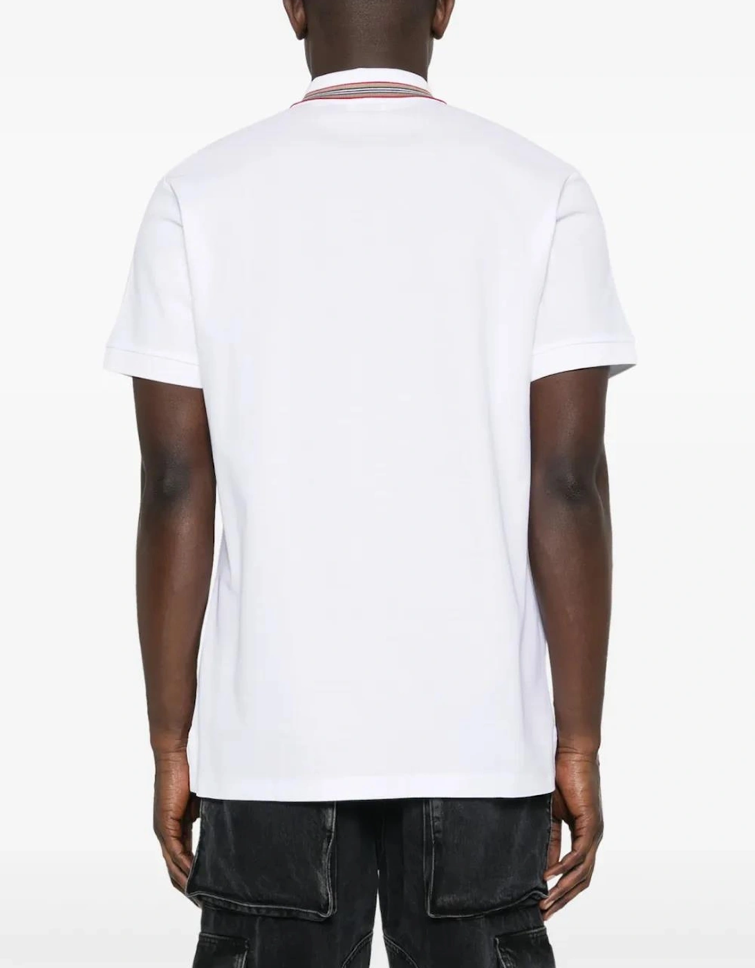 'Pierson' TB Collar Polo-Shirt White