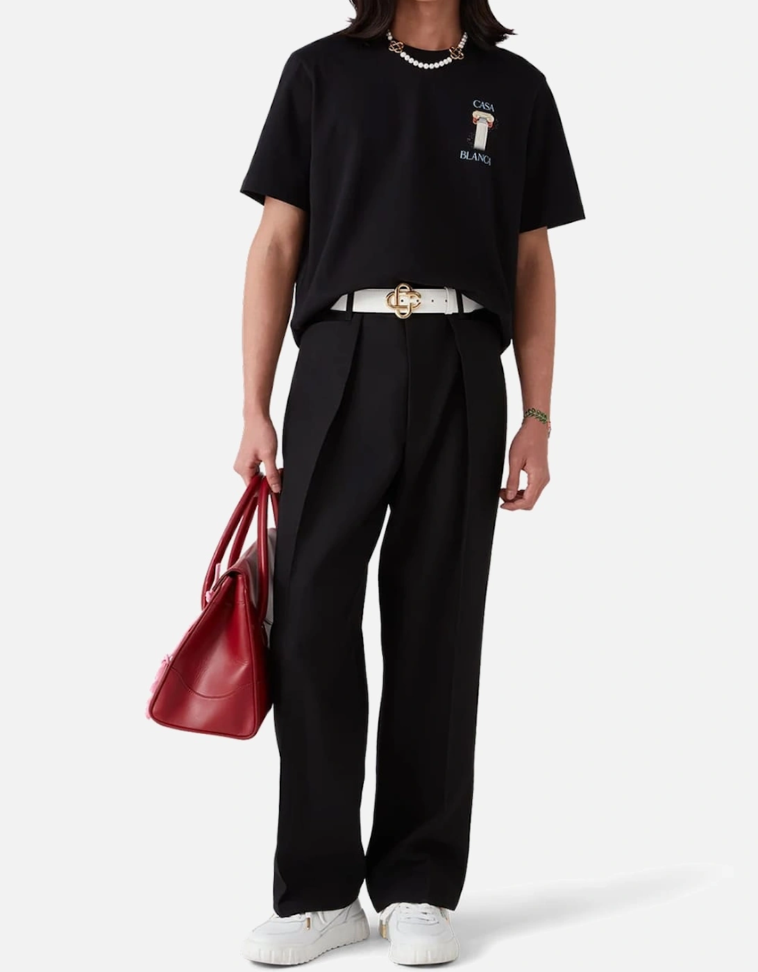 La Colonne Short-Sleeve T-Shirt Black