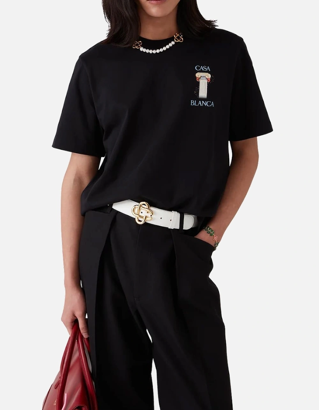 La Colonne Short-Sleeve T-Shirt Black