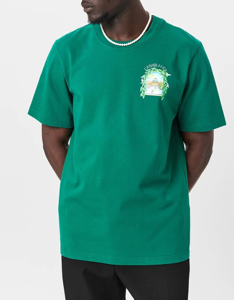 L'Arche Tennis Club T-Shirt Green