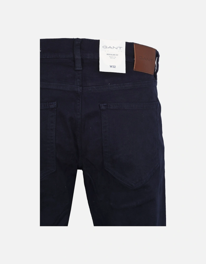Moleskin Regular Fit Jeans Navy