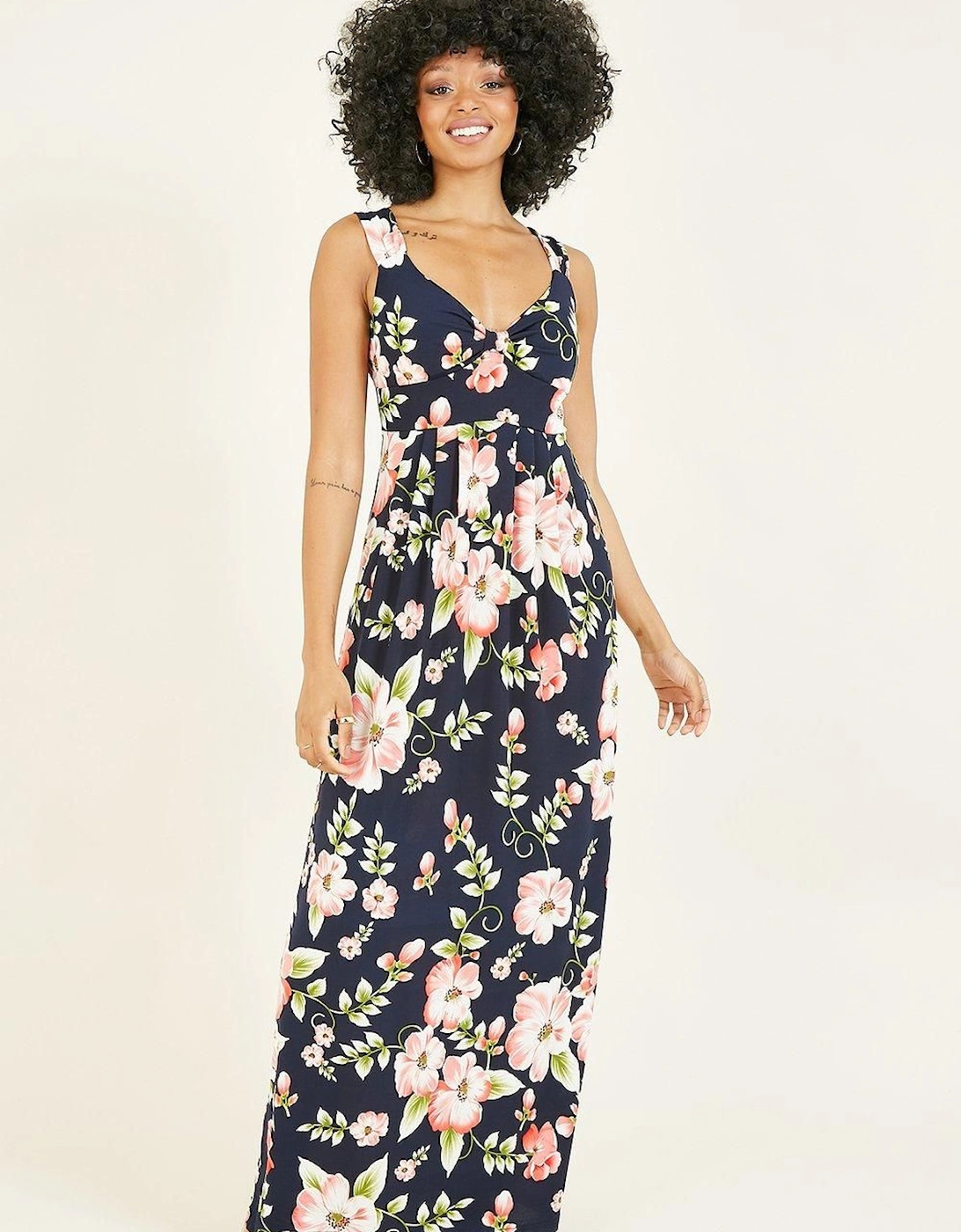 Mela Tropical Floral 'Narcissa' Maxi Dress, 2 of 1