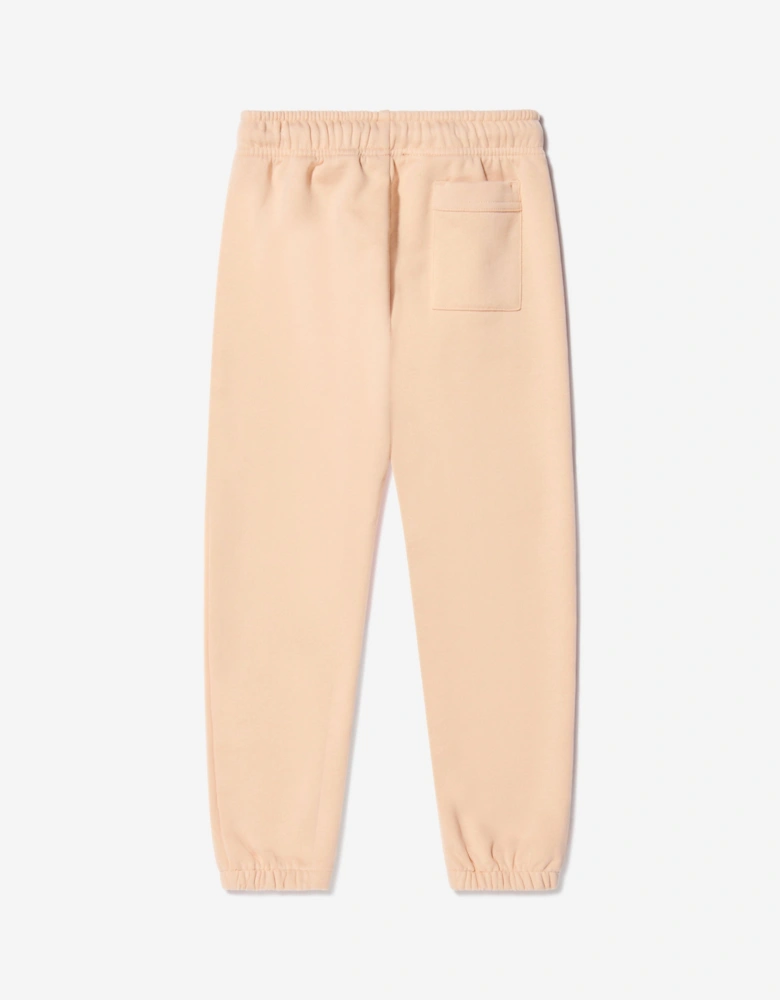 Kids Face Patch Joggers in Pink