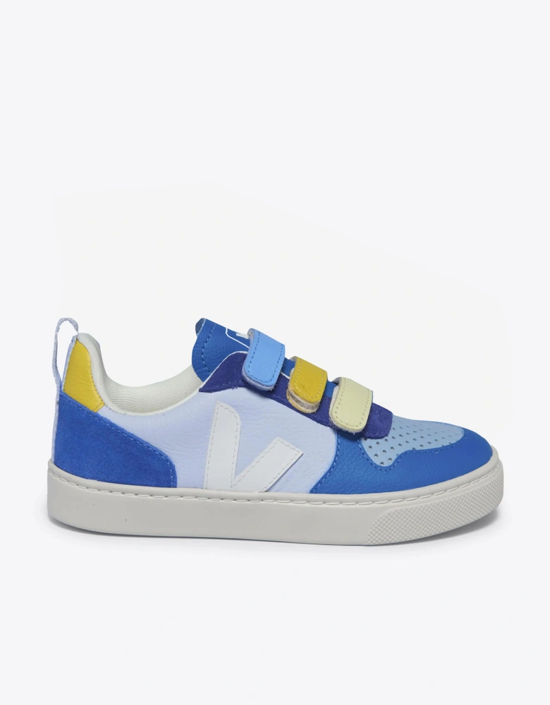 Boys V-10 ChromeFree Leather Trainers in Multicolour