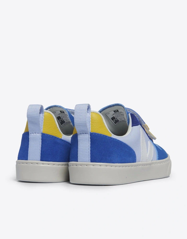 Boys V-10 ChromeFree Leather Trainers in Multicolour