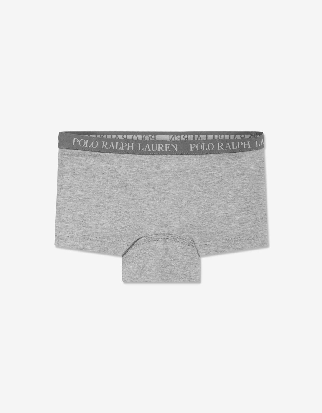 Girls 2 Pack Boxer Briefs Set in Grey