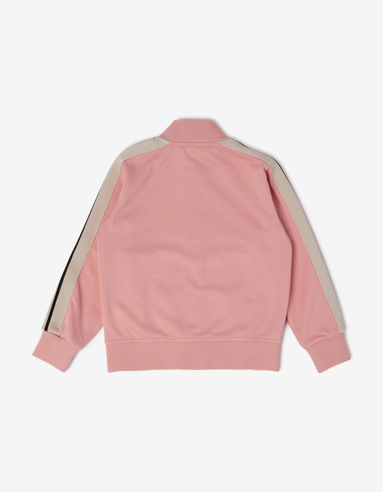 Girls Track Jacket in Pink