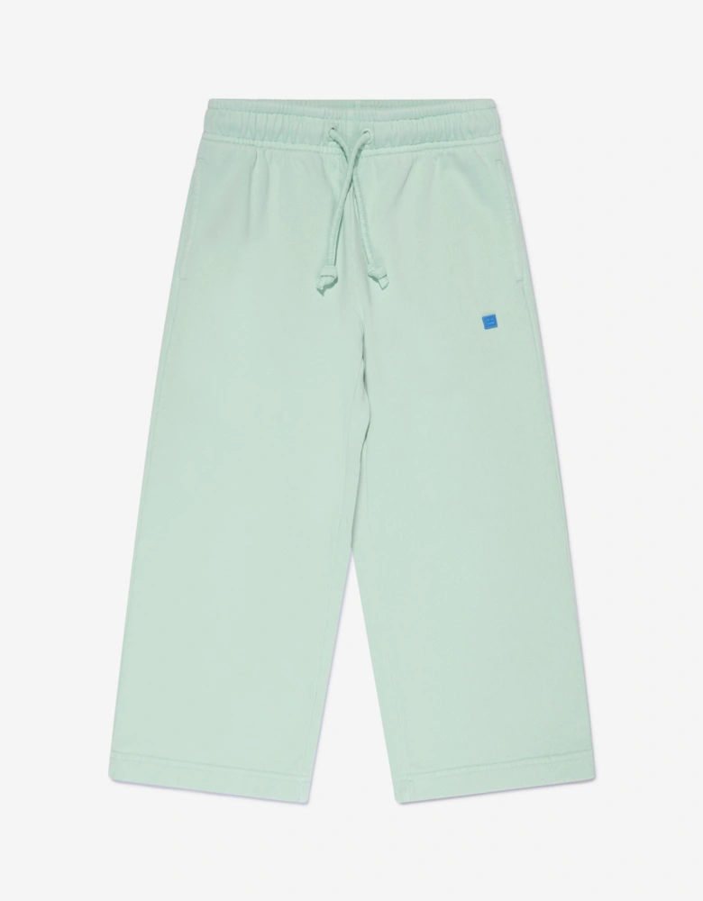 Kids Logo Joggers in Green
