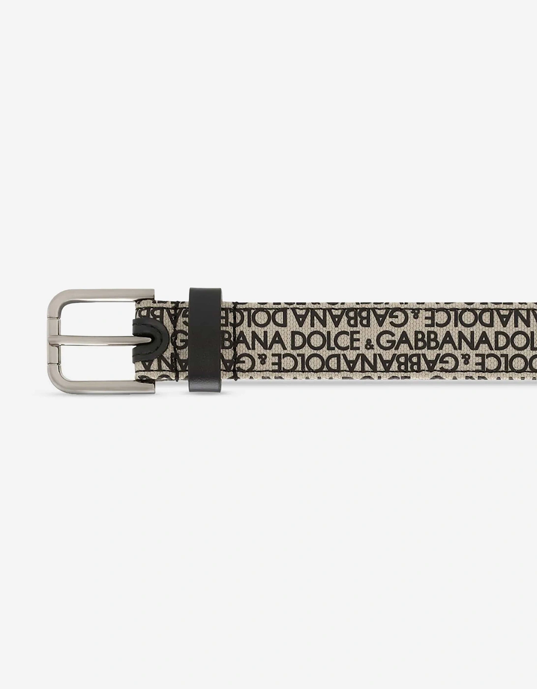 Boys Logo Belt in Beige
