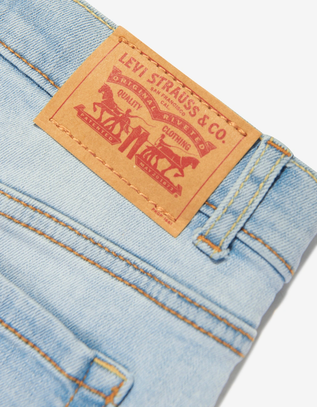 Girls 726 Flare Jeans in Blue