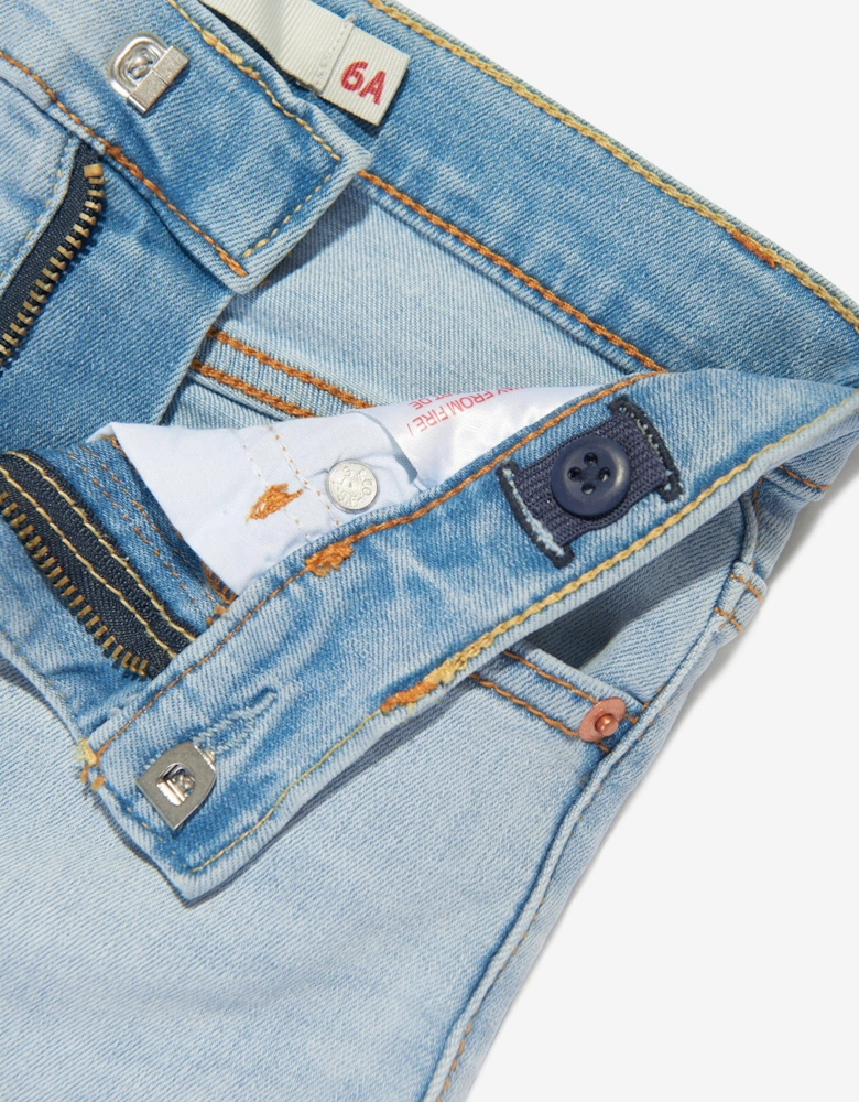Girls 726 Flare Jeans in Blue