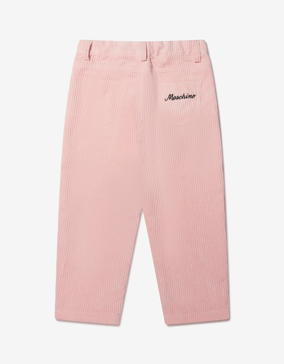 Girls Logo Pocket Trousers in Pink