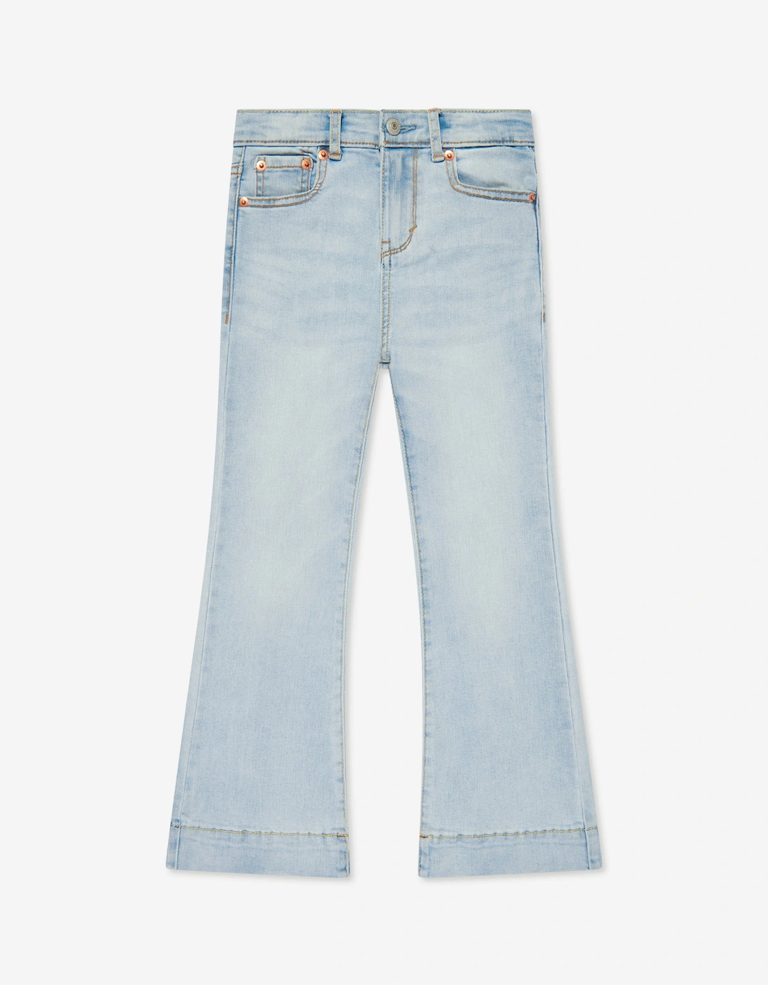 Girls 726 Flare Jeans in Blue, 5 of 4