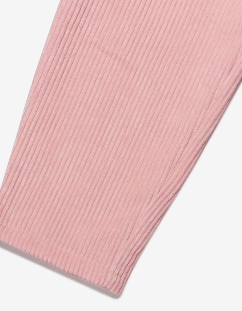 Girls Logo Pocket Trousers in Pink