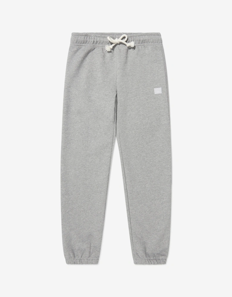 Kids Face Patch Joggers in Grey