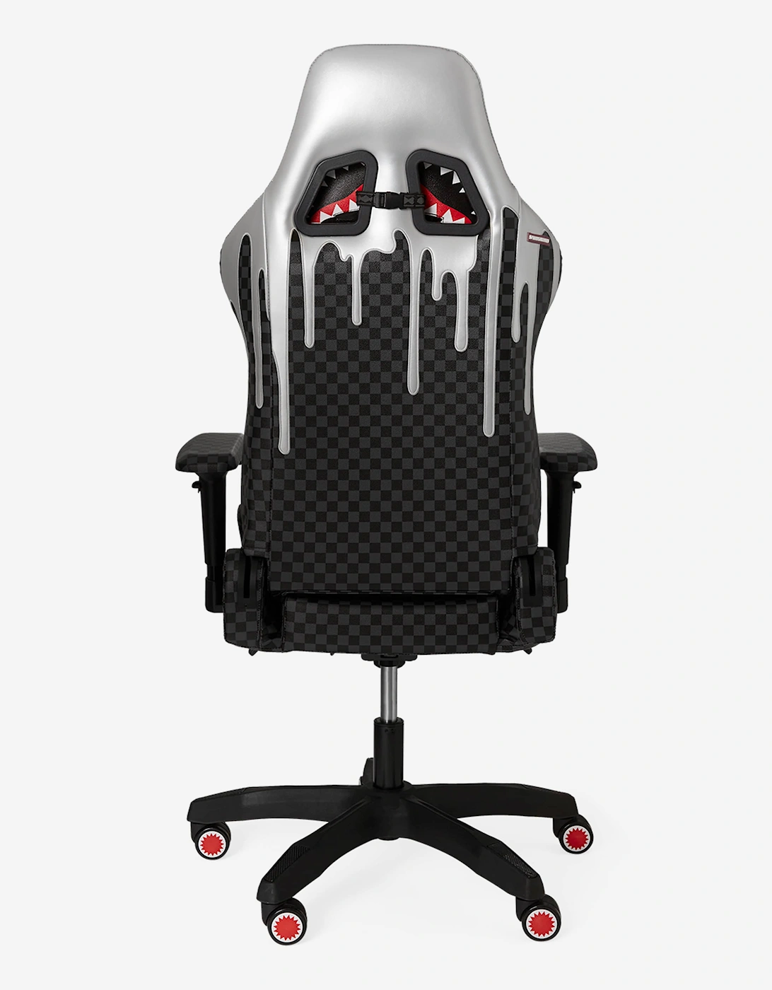 Kids Platinum Drips Shark Chair in Black (H:132.5 cm W:71 cm)