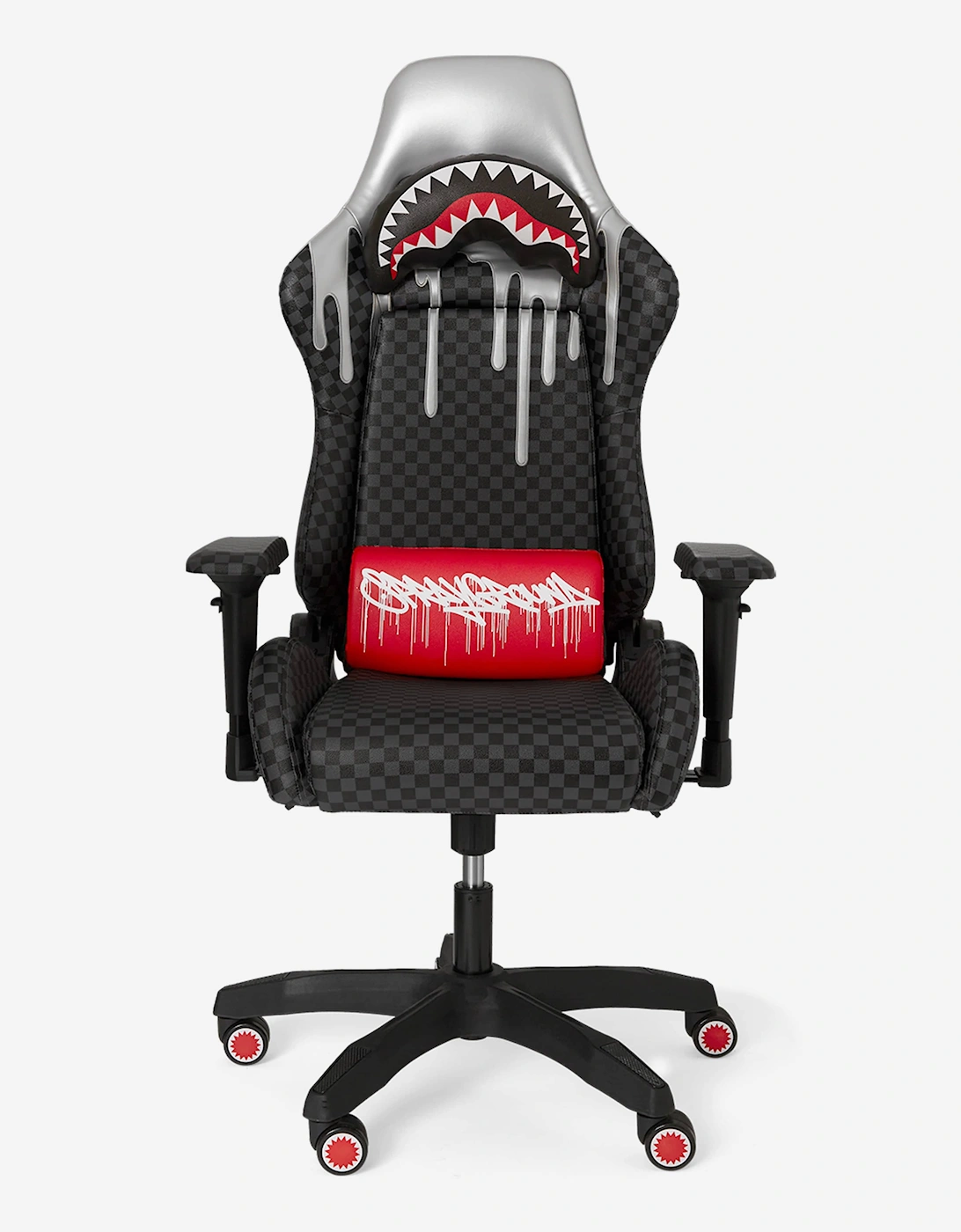 Kids Platinum Drips Shark Chair in Black (H:132.5 cm W:71 cm), 7 of 6