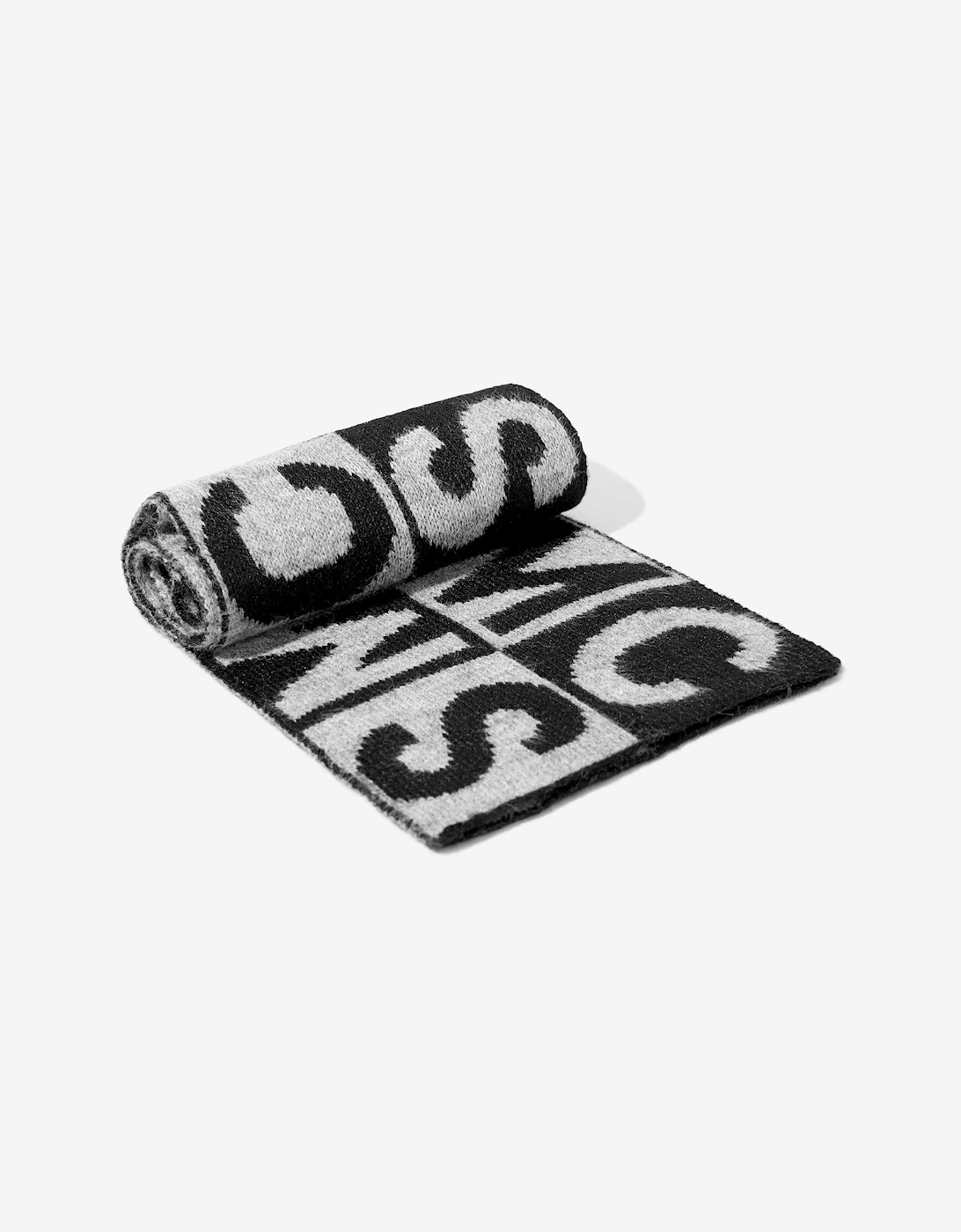 Kids Logo Scarf in Black