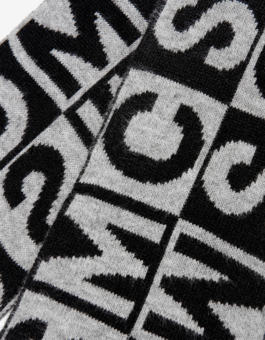 Kids Logo Scarf in Black