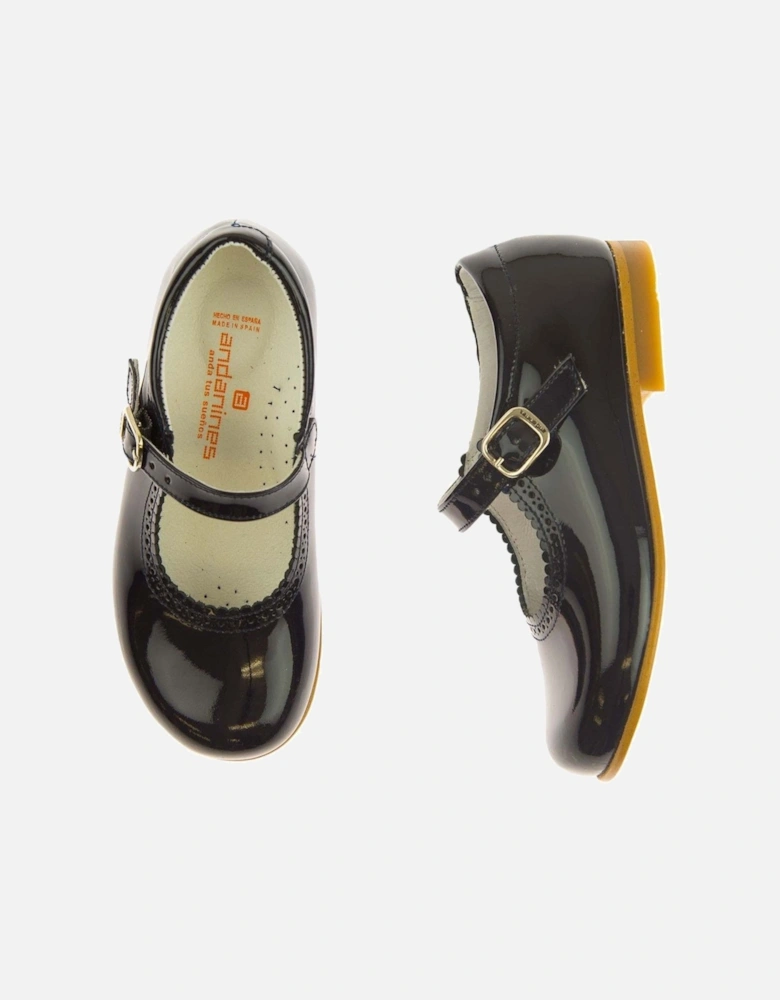 Girls Patent Leather Mary Jane Shoes