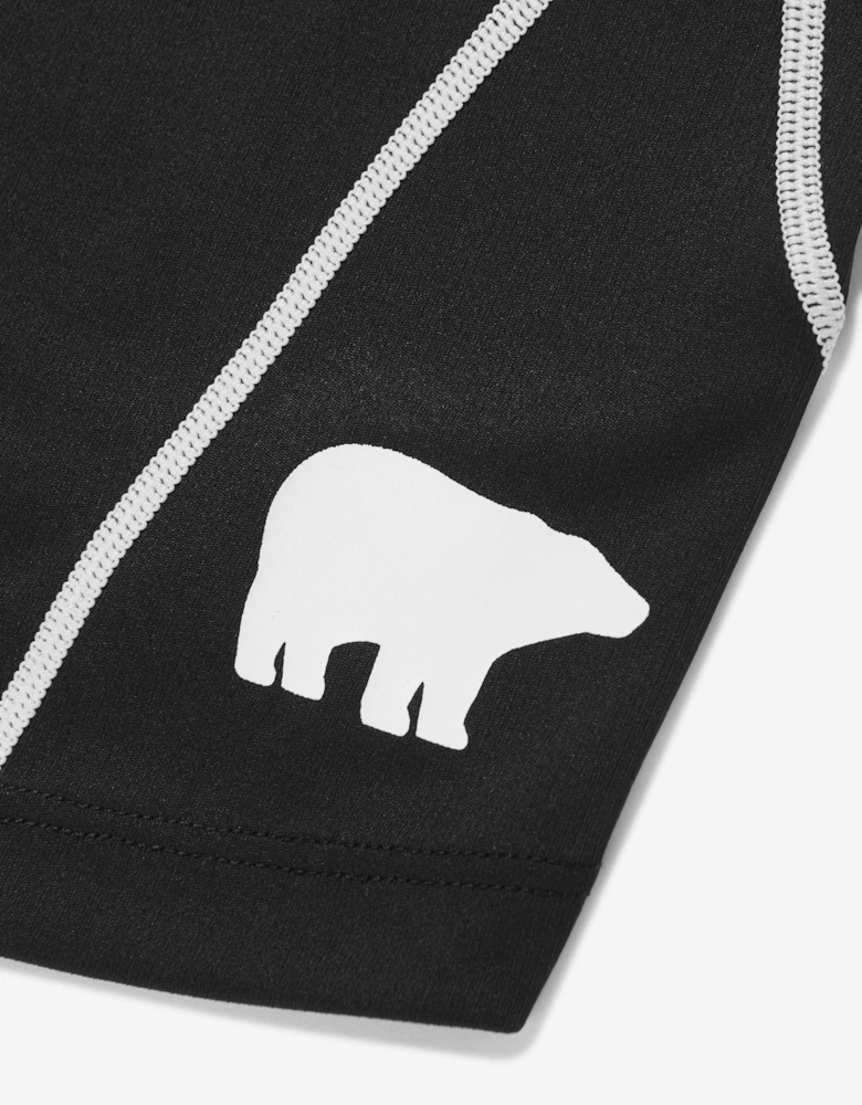 Kids Thermal Top in Black