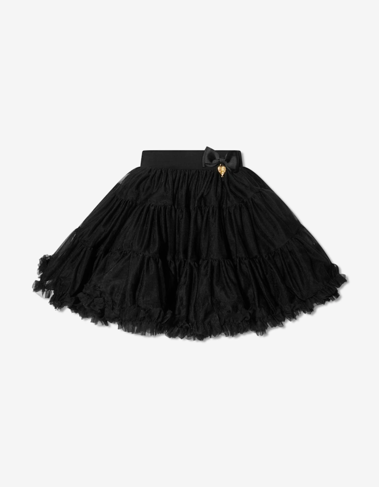 Angels Face Girls Pixie Tutu Skirt in Black