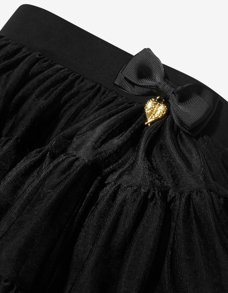Angels Face Girls Pixie Tutu Skirt in Black