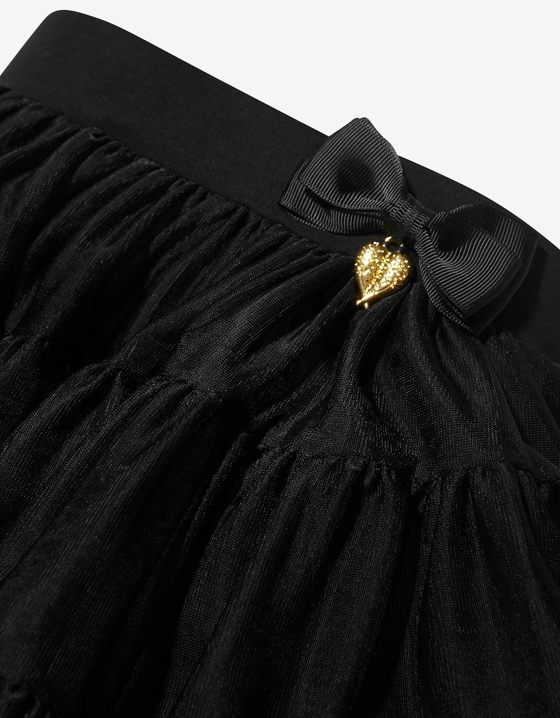 Angels Face Girls Pixie Tutu Skirt in Black