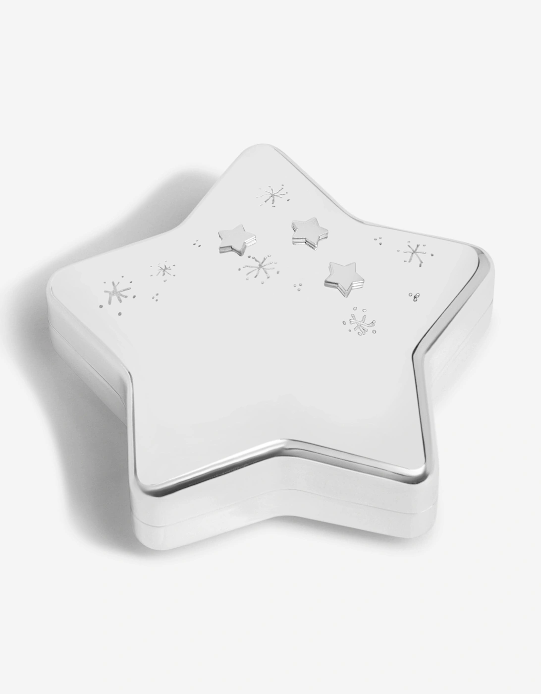 Baby Star Money Box in Silver