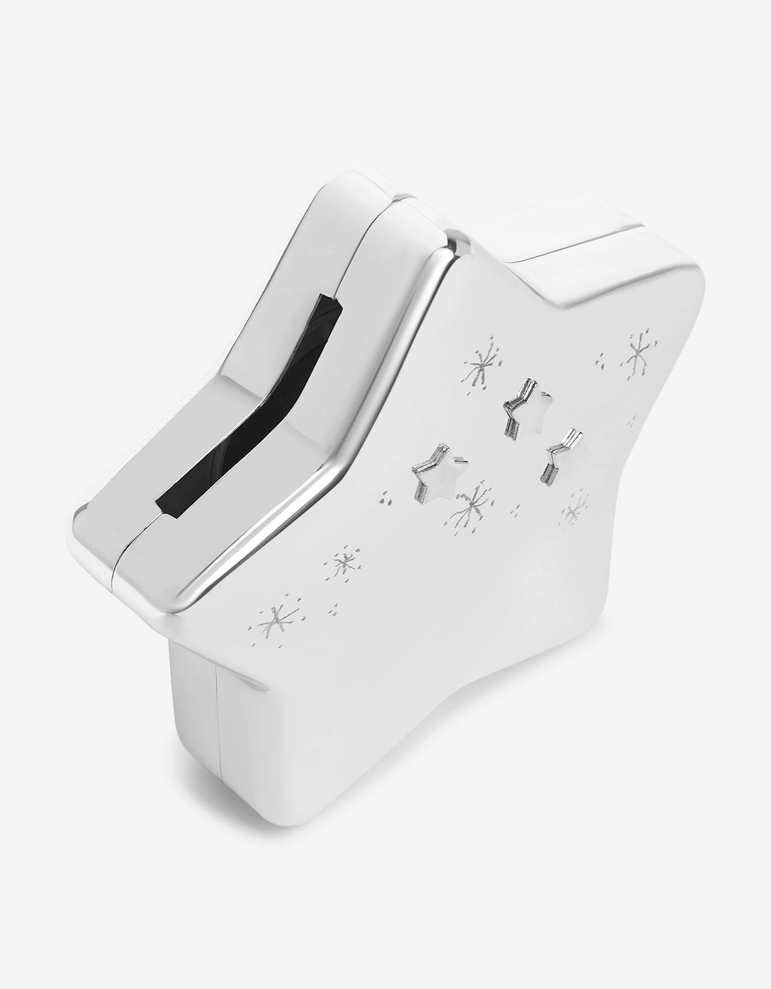Baby Star Money Box in Silver