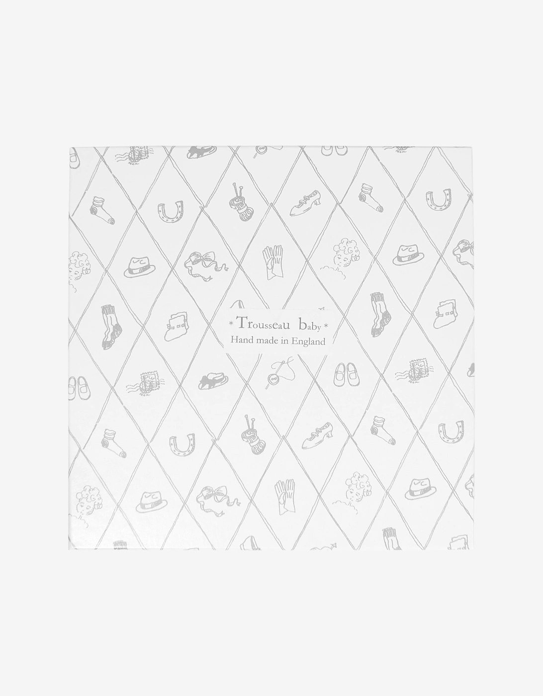 Baby Star Box Frame in Silver