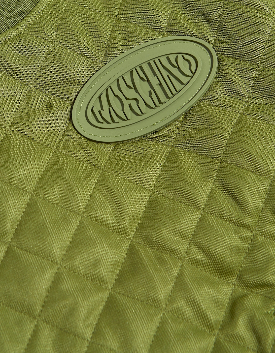 Boys Quilted Sweatshirt in Green