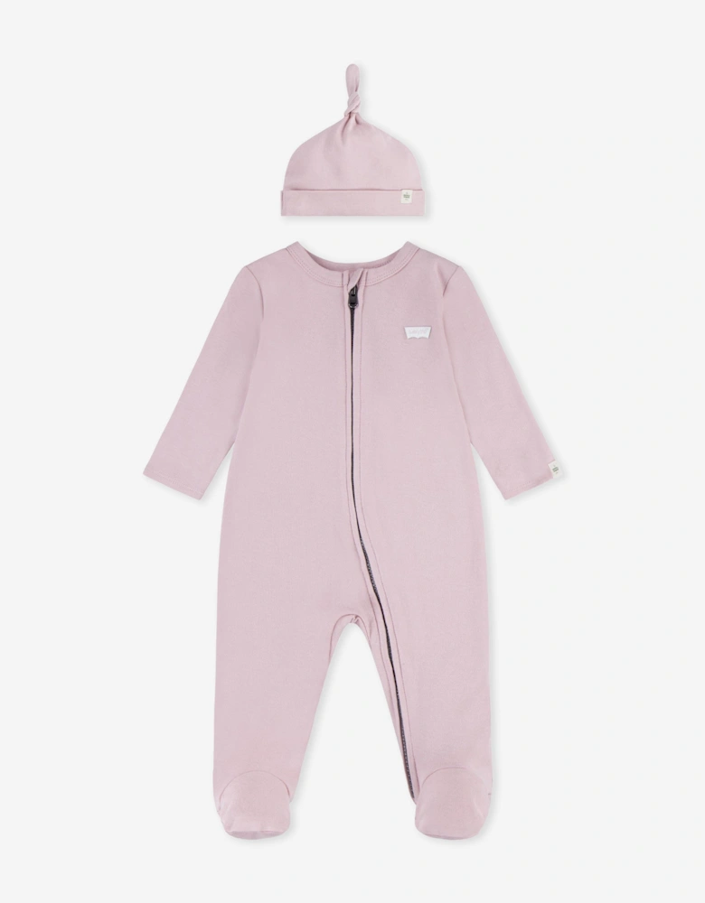 Baby Girls Babygrow Set in Pink