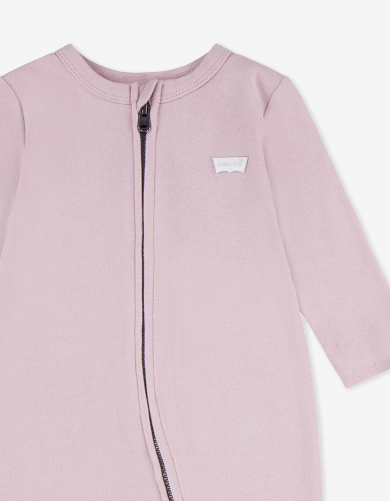 Baby Girls Babygrow Set in Pink
