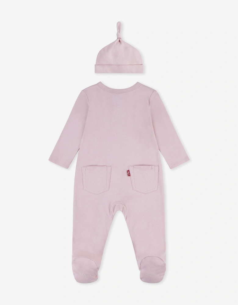 Baby Girls Babygrow Set in Pink