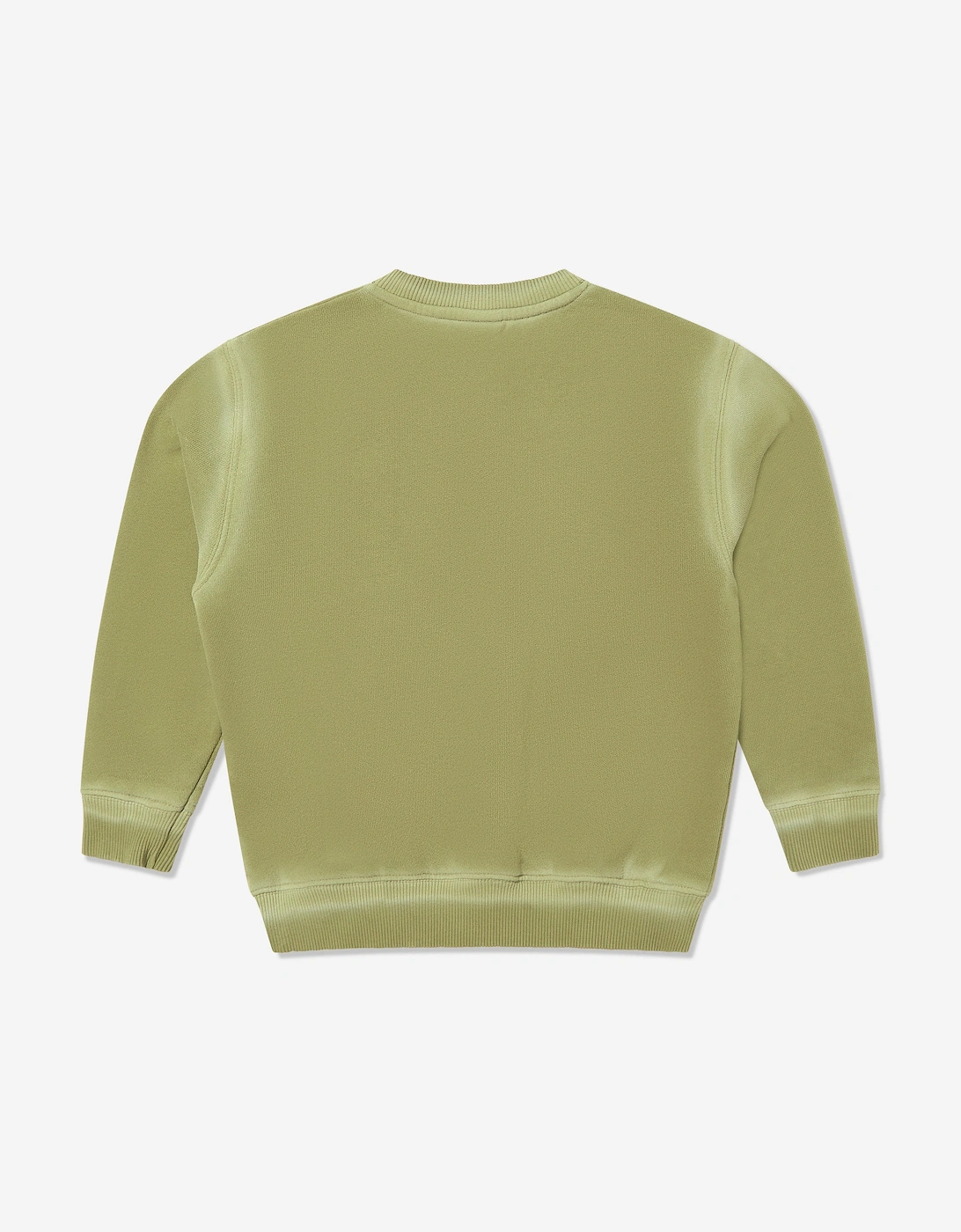 Boys Off Stamp Sweatshirt in Green