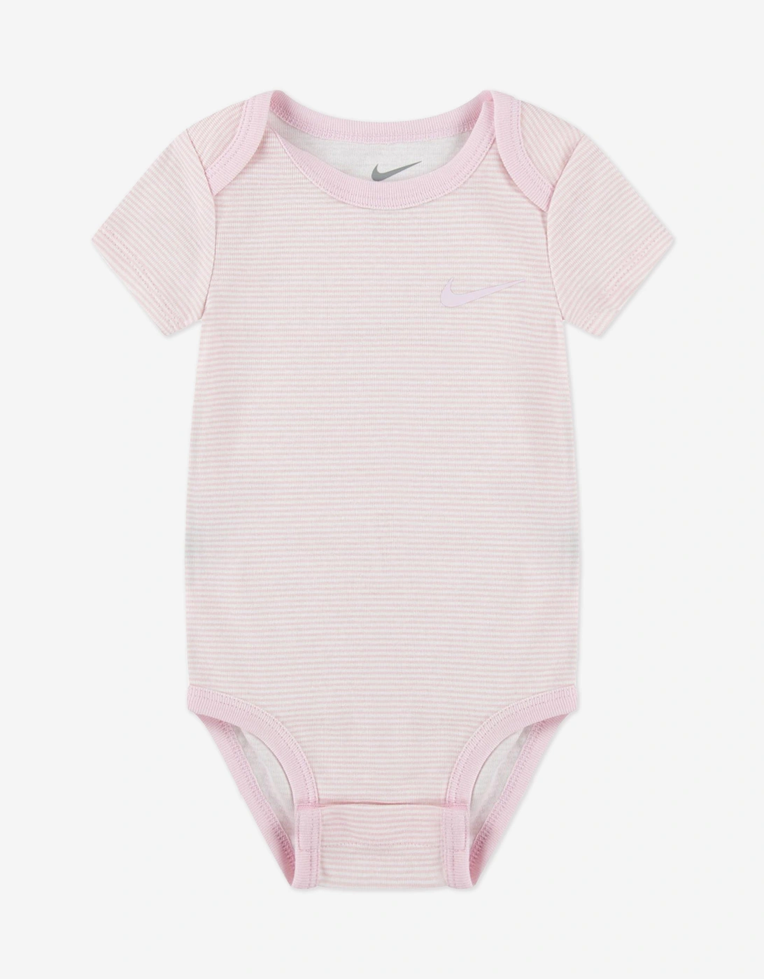 Baby Girls Essentials 3 Pack Bodysuit Set in Pink