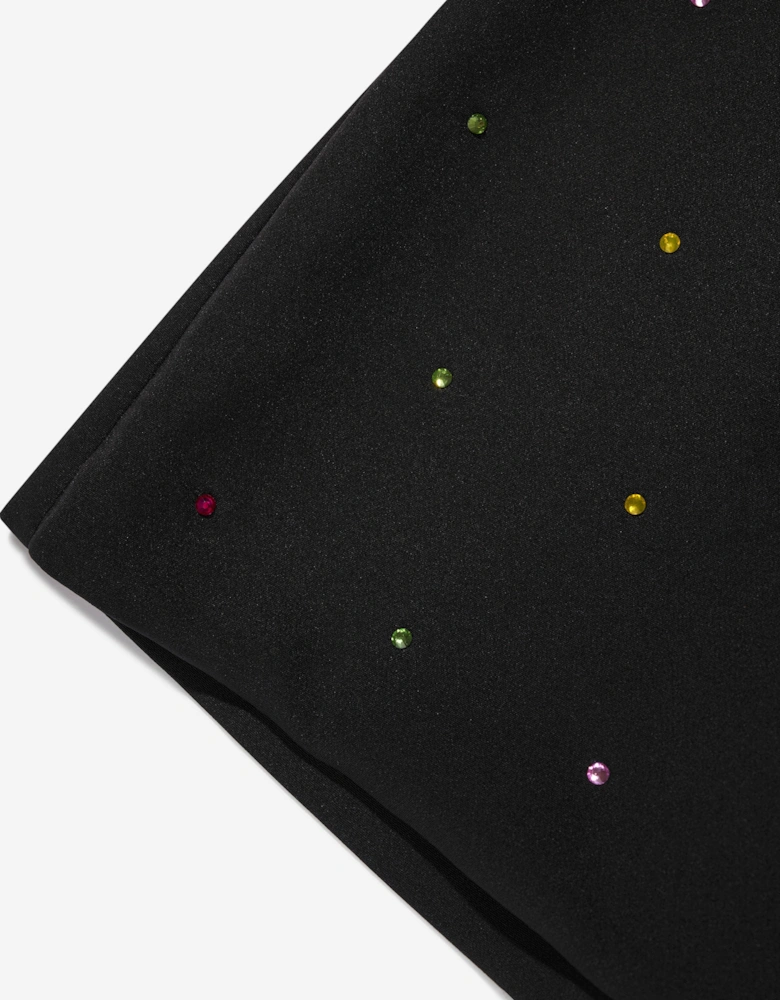 Girls Tech Fabric Skort in Black