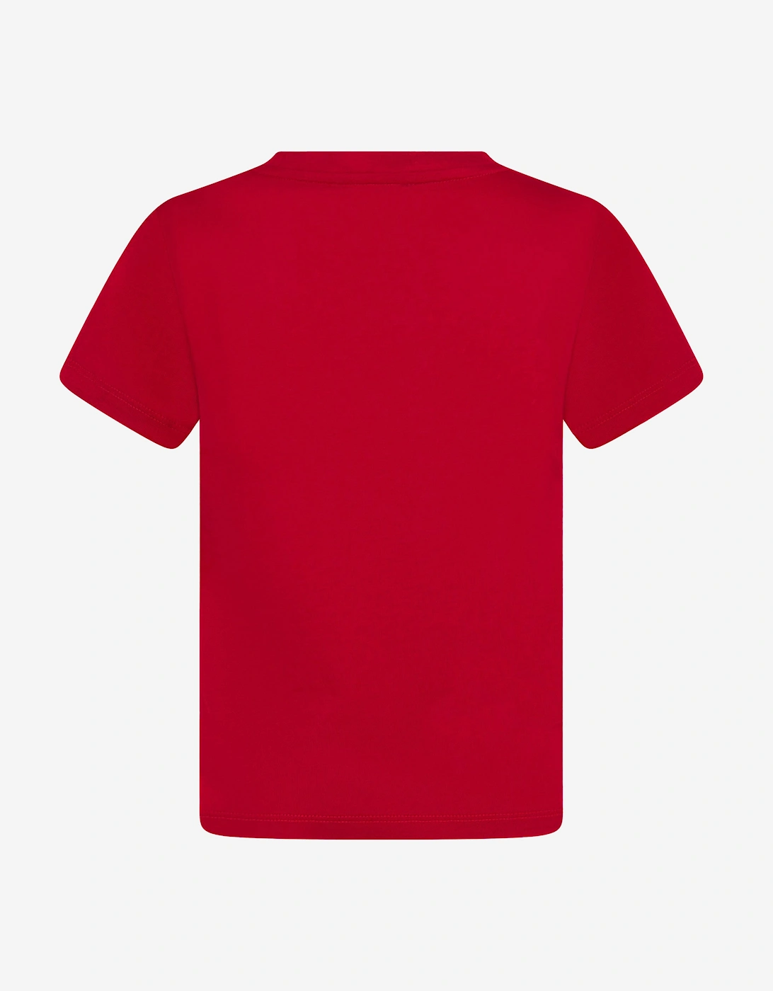 Boys Logo T-Shirt in Red