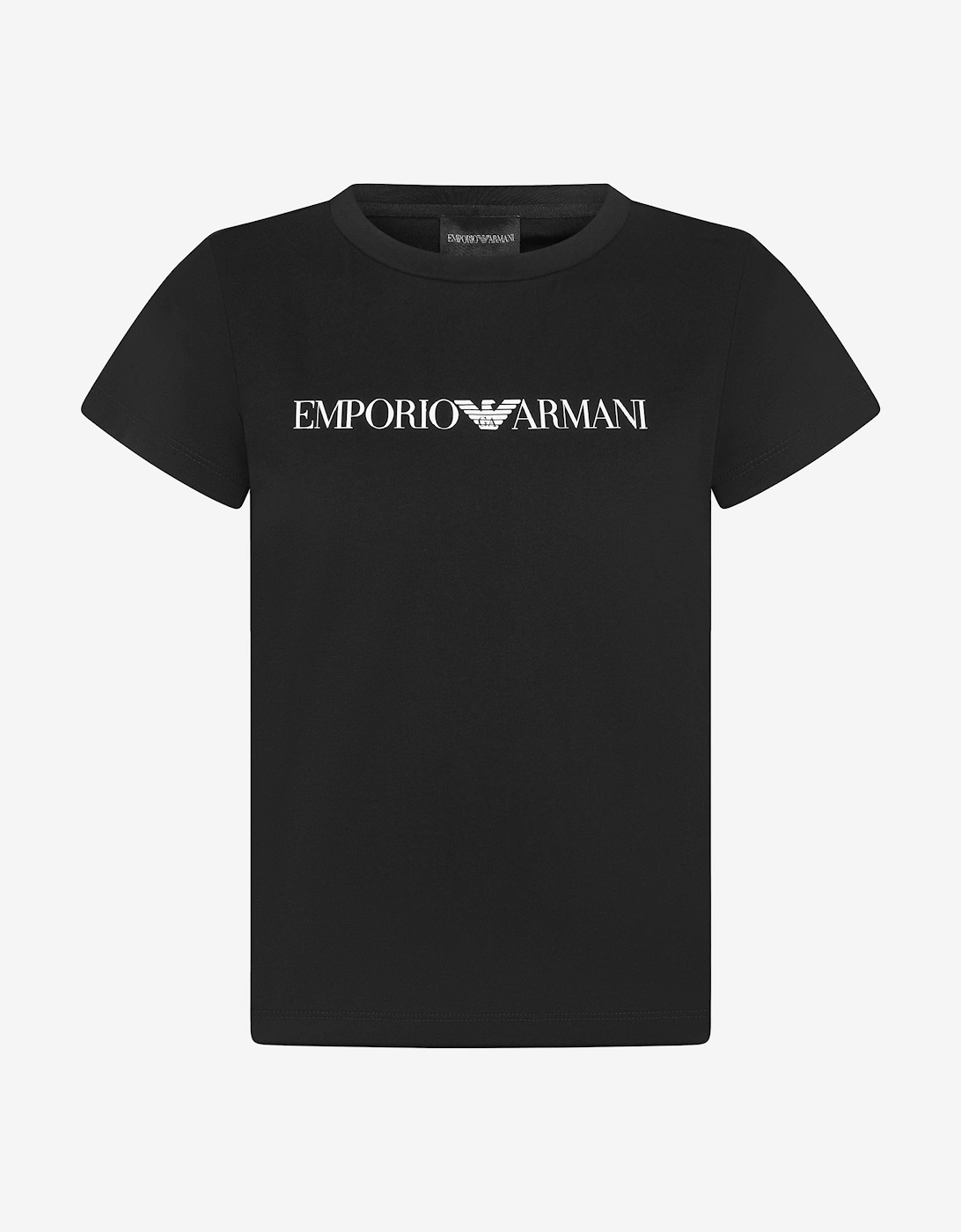 Boys Pima Cotton Logo T-Shirt, 5 of 4