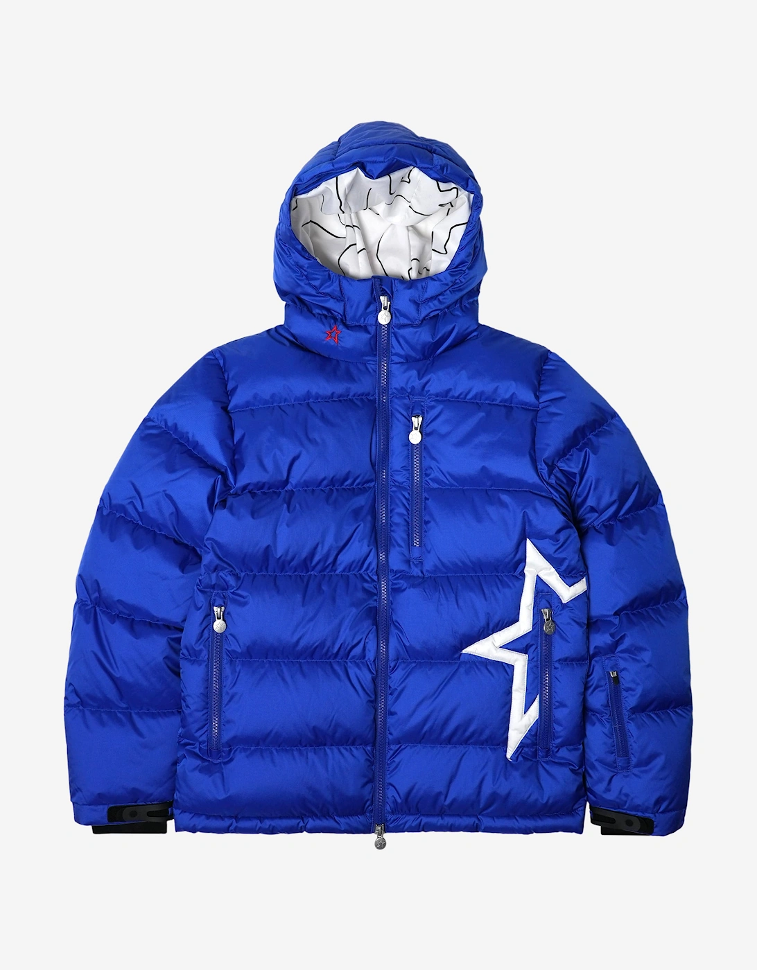 Kids Super Mojo Down Puffer Jacket in Blue, 5 of 4