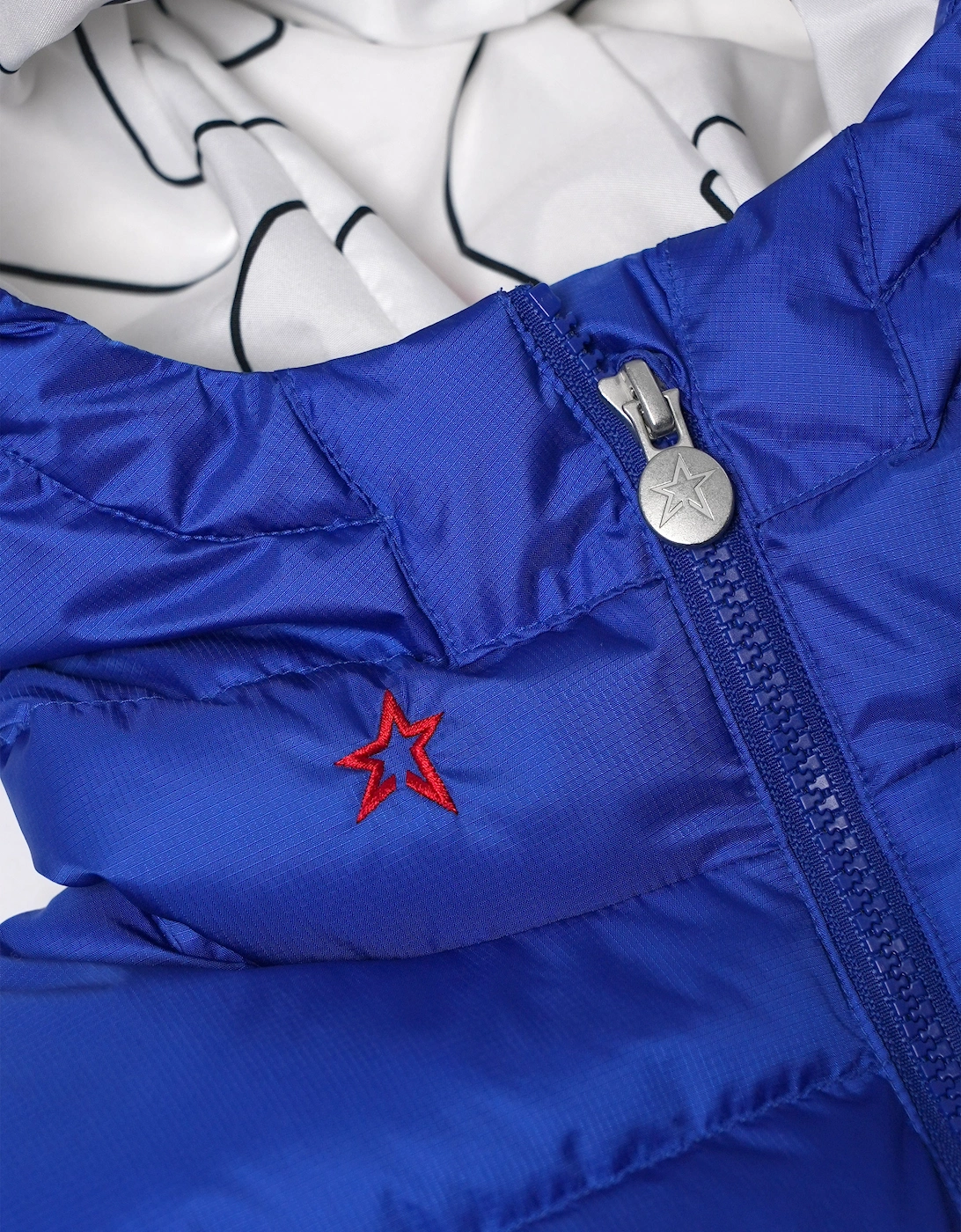 Kids Super Mojo Down Puffer Jacket in Blue