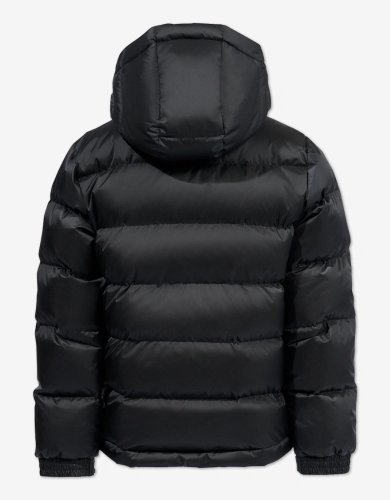 Kids Super Mojo Down Puffer Jacket in Black