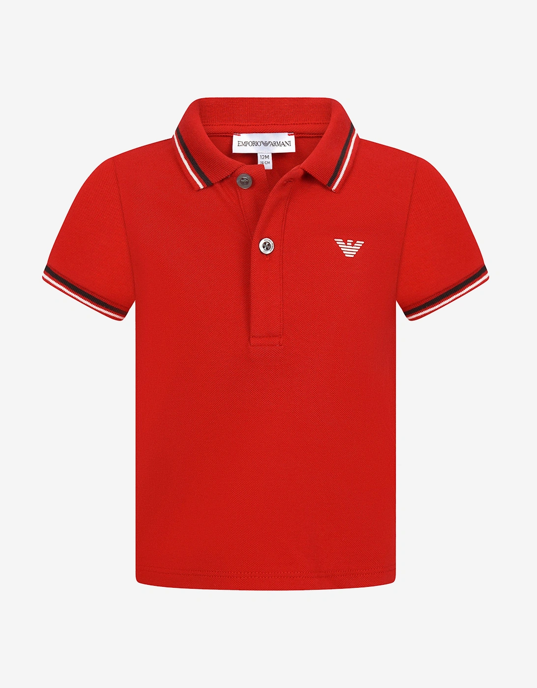 Baby Boys Logo Polo Shirt, 9 of 8
