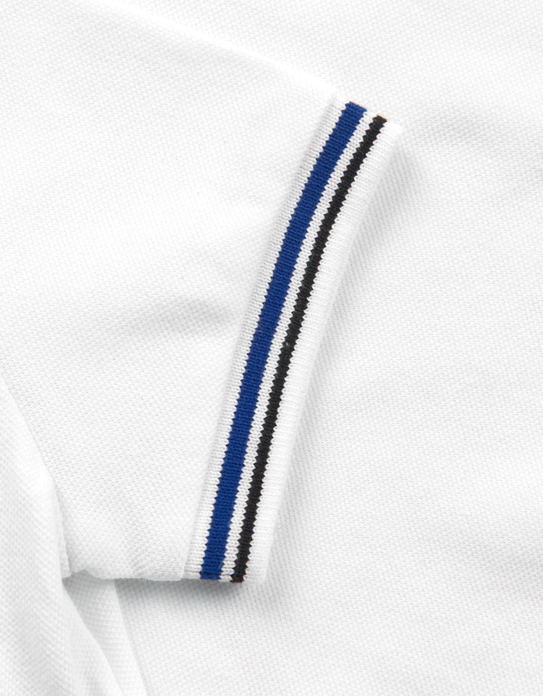 Baby Boys Logo Polo Shirt In White