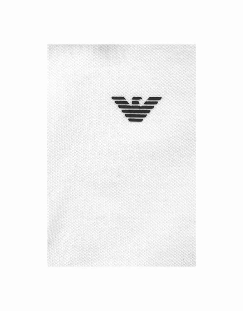 Baby Boys Logo Polo Shirt In White