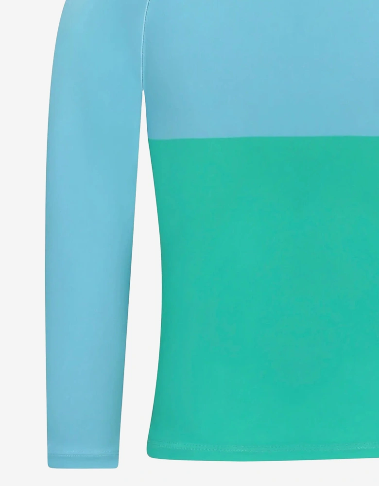 Boys Frog Swim Top in Green