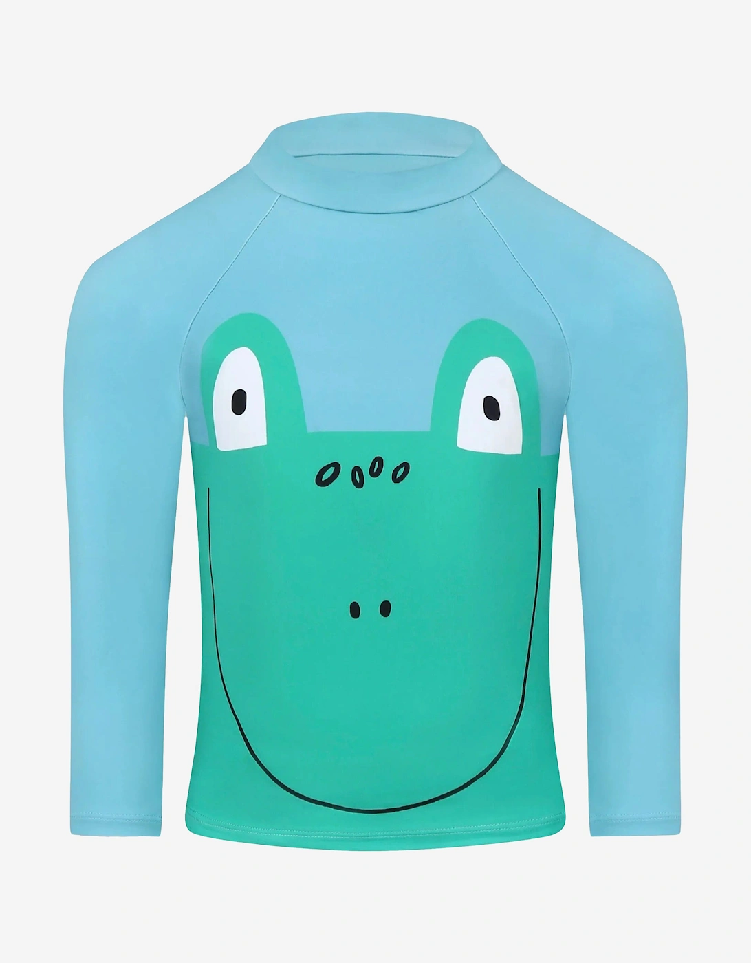 Boys Frog Swim Top in Green, 5 of 4