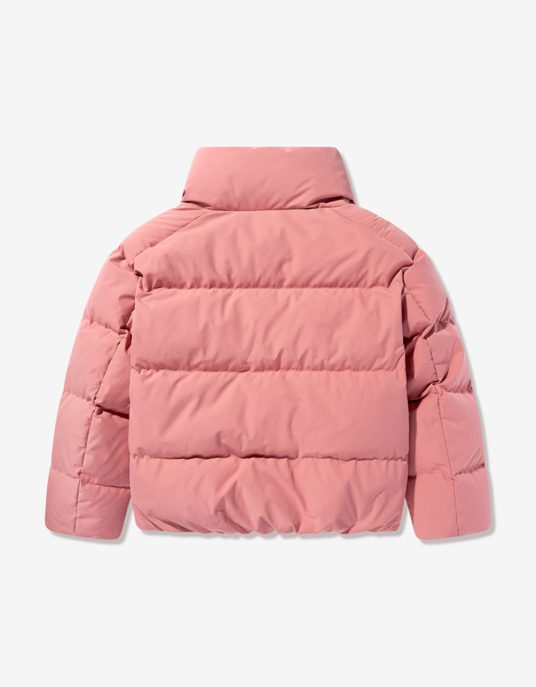 Girls Nuuk Down Puffer Jacket in Pink