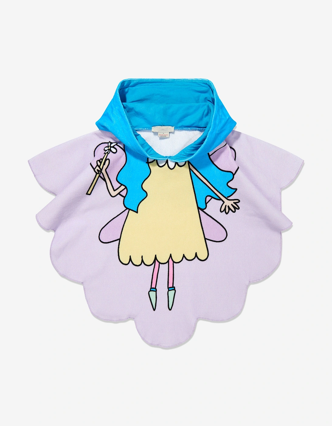 Girls Fairy Hooded Towel in Purple, 5 of 4